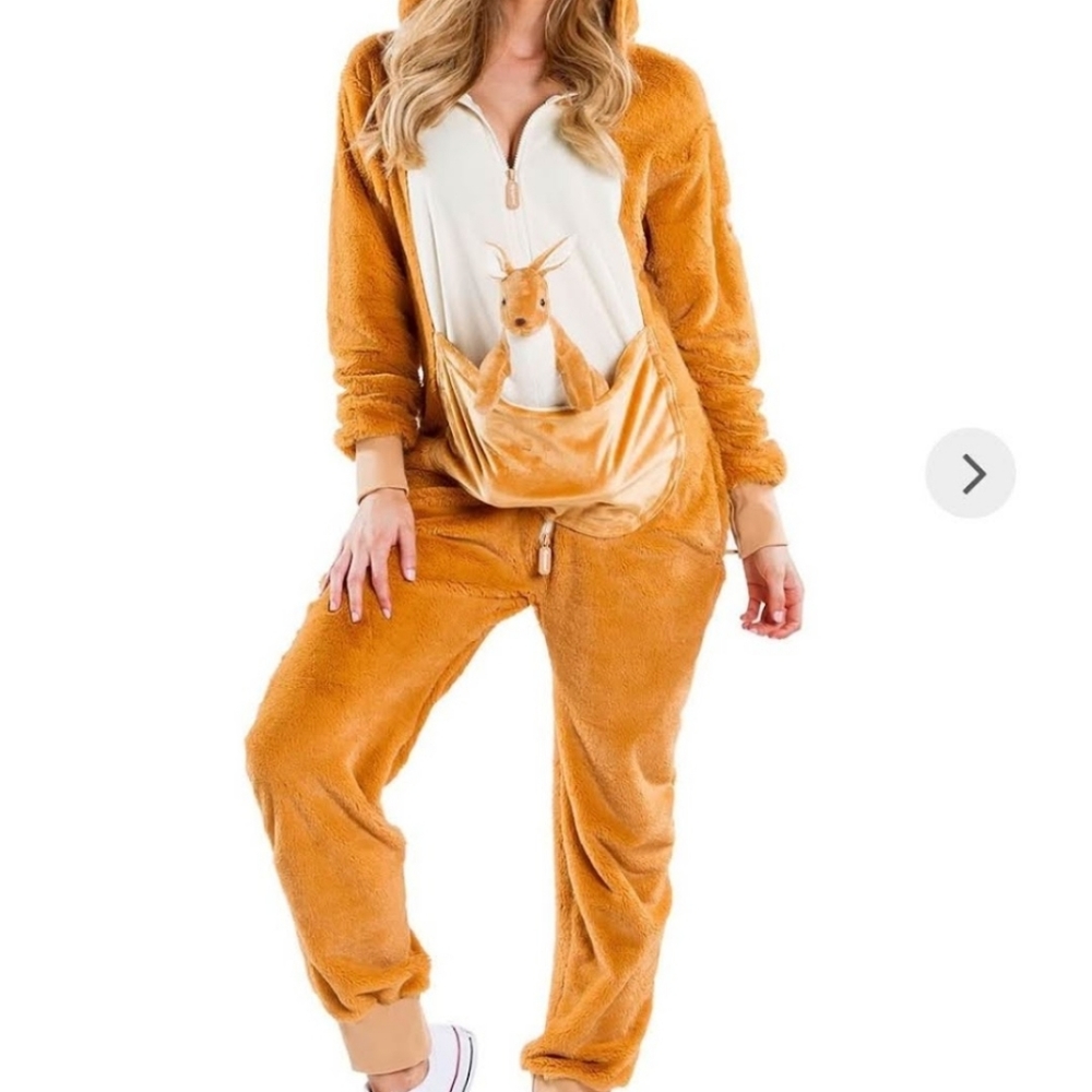 Kangaroo Halloween Costume with Joey!